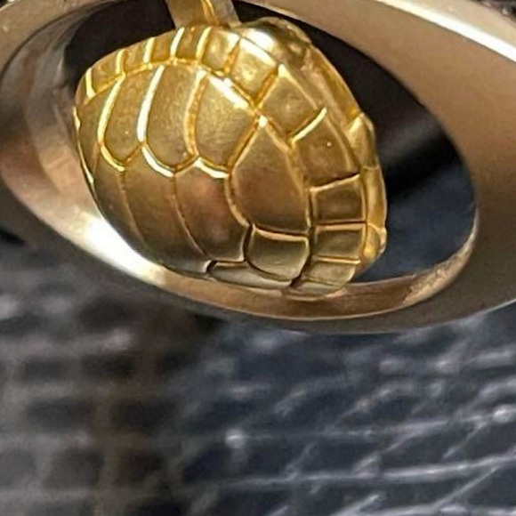 Authentic Kieselstein-Cord Golden Turtle Shell Sunglasses - Picture 9 of 14